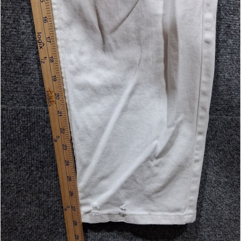 Wild Fable Womens White High Rise Dad Jeans Distressed Ripped Size 10 331042477 - Picture 13 of 14